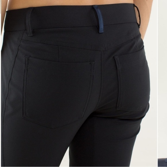 Lululemon Black Urbanite Pant Commuter Bike Rider - Picture 5 of 16